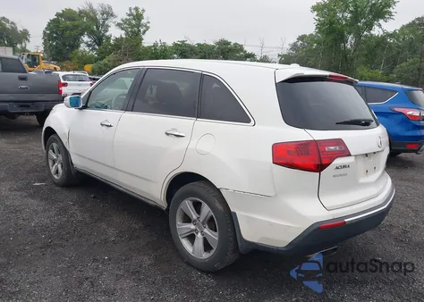 2010 Acura Mdx Technology Package z USA, uszkodzony, nr VIN 2HNYD2H66AH514017